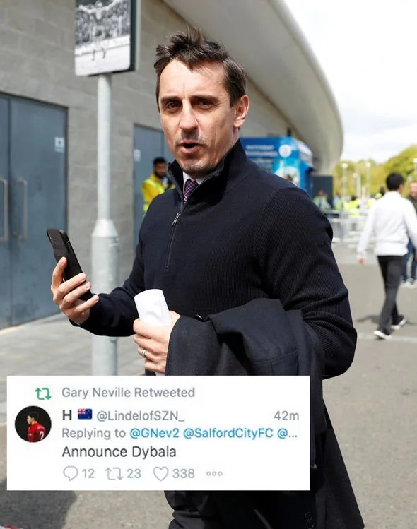 Gary Neville công khai báo tin khủng cho CĐV Man Utd - Bóng Đá