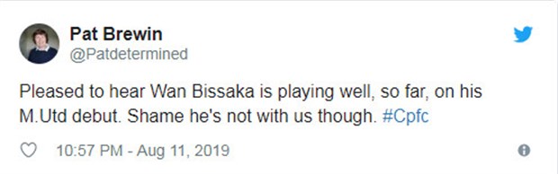 CĐV Crystal Palace nói gì về màn ra mắt của Wan-Bissaka tại Man Utd? - Bóng Đá