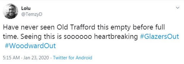Một Old Trafford vắng người, Man Utd đau lòng chăng? - Bóng Đá