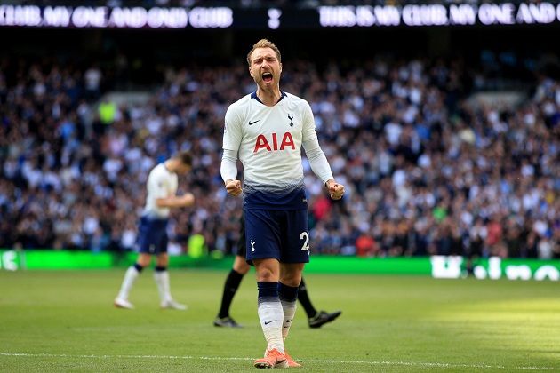 New Tottenham contract could double Christian Eriksen’s wages, Dane may insist on exit clause - Bóng Đá