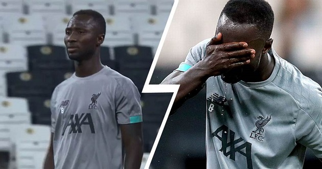 BREAKING: Naby Keita leaves training early due to alleged muscle issue - Bóng Đá