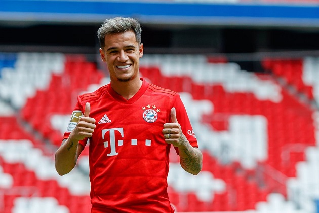 Coutinho backed to rediscover his Liverpool form in Bayern - Bóng Đá