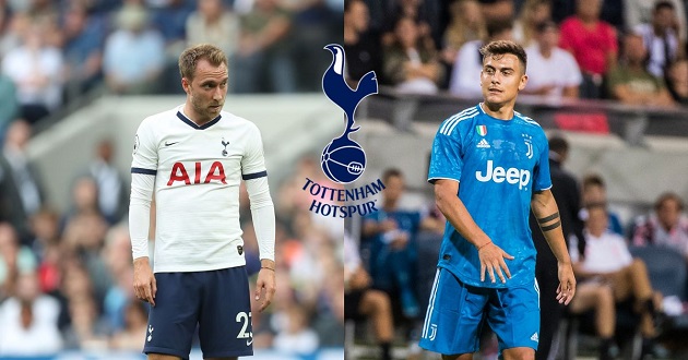 Tottenham and Juventus may be headed towards sensational swap deal - Đổi Eriksen lấy Dybala - Bóng Đá