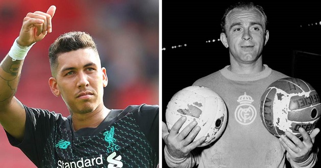 Ex-Red likens Firmino to Real Madrid icon Di Stefano - Bóng Đá