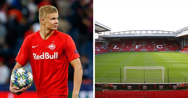 Salzburg starlet Haaland: 'Anfield has best atmosphere in world' - Bóng Đá