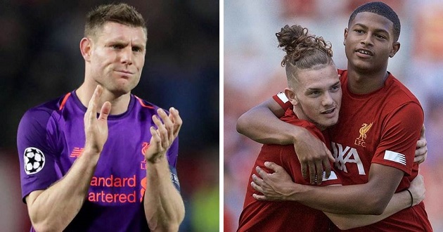 Milner gives his verdict on 3 young Liverpool players - Bóng Đá
