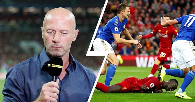 Shearer accuses Mane of going down too easy in Leicester game: 'I don’t think it’s a penalty, I think it’s a dive' - Bóng Đá