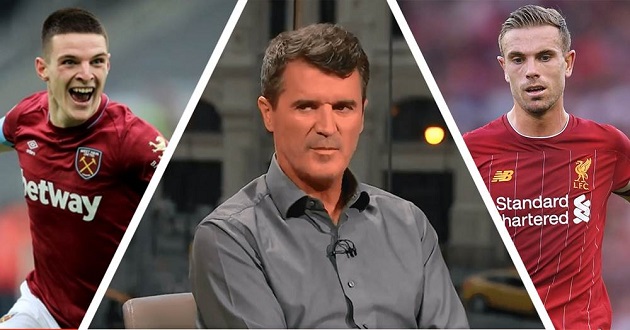 Keane: 'Henderson and Rice – they might as well sit with us in the studio' - Bóng Đá