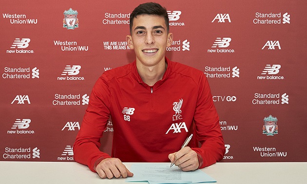 Matteo Ritaccio signs first professional contract with Liverpool FC - Bóng Đá