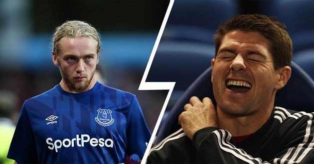 Everton midfielder Davies aims at becoming new Gerrard - Bóng Đá