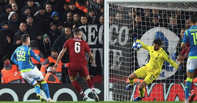 Alisson recalls last season's all-or-nothing save against Napoli: 'I think I put my name in history' - Bóng Đá