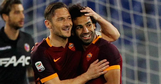 Totti hails Liverpool's 'game-changing' Salah - Bóng Đá