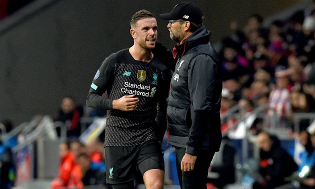 Jordan Henderson fitness update - Bóng Đá