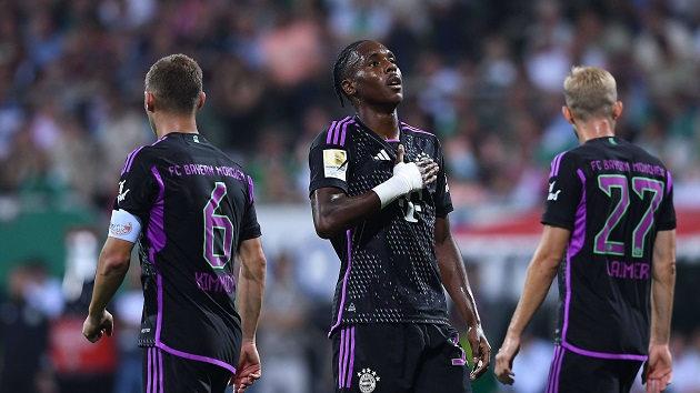 Mathys Tel có bàn thắng ngay trận mở đầu mùa giải Bundesliga 23/24.