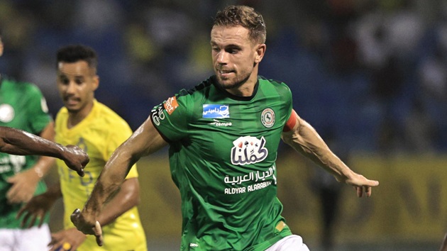 Jordan Henderson muốn rời Al Ettifaq, nhưng gặp khó khi cố gắng làm điều này ngay trong tháng 01/2024.