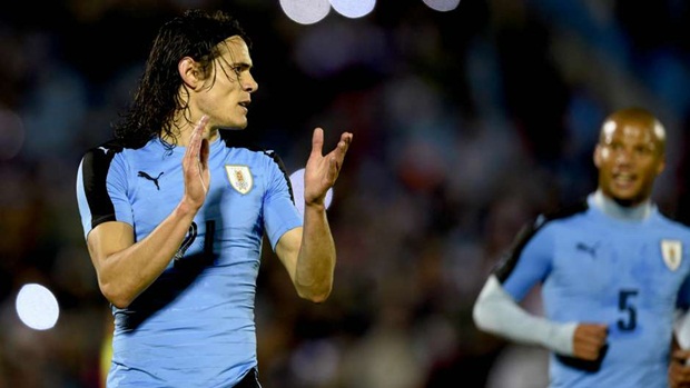 Edinson Cavani | Uruguay | 40 triệu euro | PSG. Ảnh: Internet.