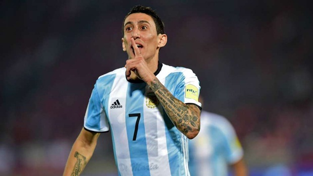 Angel Di Maria | Argentina | 60 triệu euro | PSG. Ảnh: Internet.