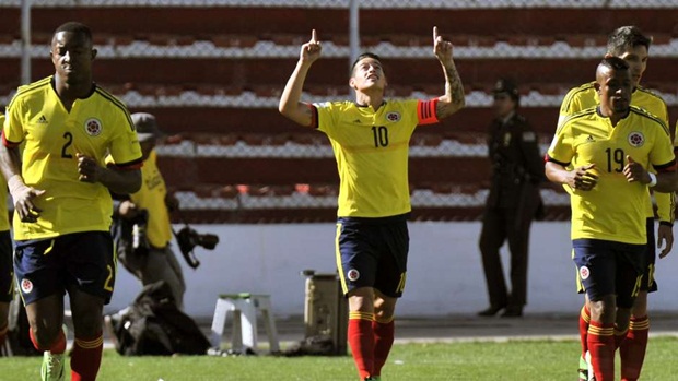 James Rodriguez | Colombia | 70 triệu euro | Real Madrid. Ảnh: Internet.