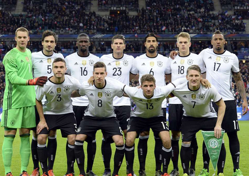 Đức là đội tuyển có đội hình đắt giá nhất EURO 2016. Ảnh: Internet.