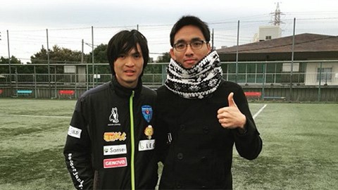 Tuấn Anh trở lại Nhật Bản để chuẩn bị cho trận đấu với đội bóng của Công Phượng - CLB Mito Hollyhock. Ảnh: Internet.