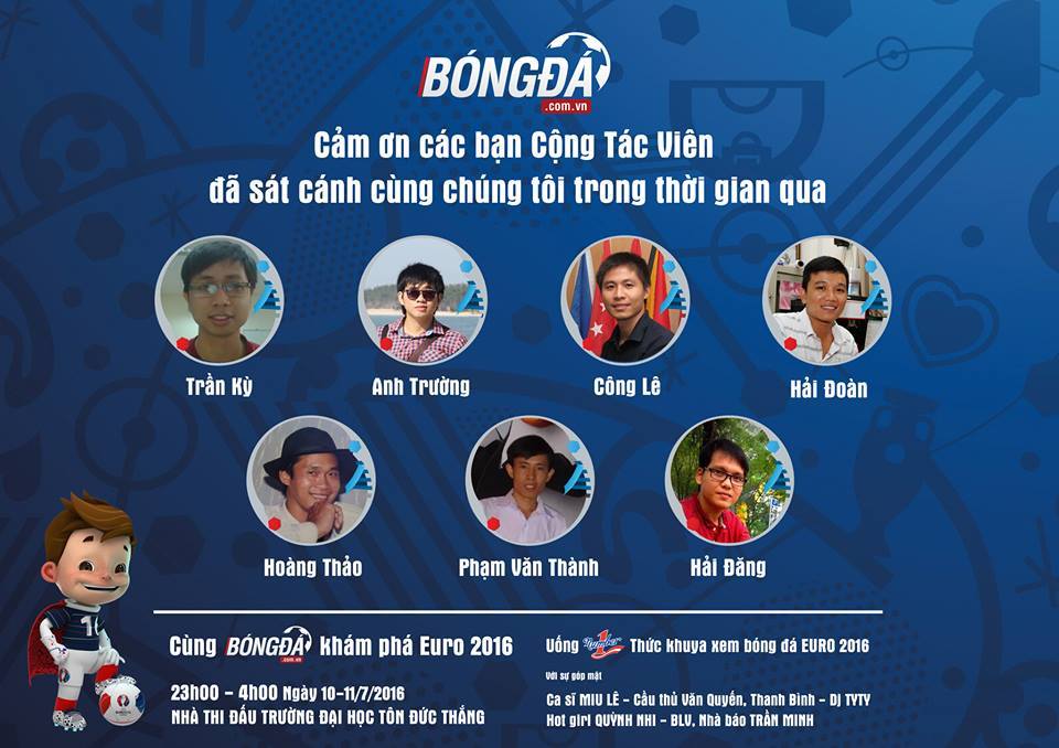 BongDa.com.vn tri ân những người bạn đồng hành