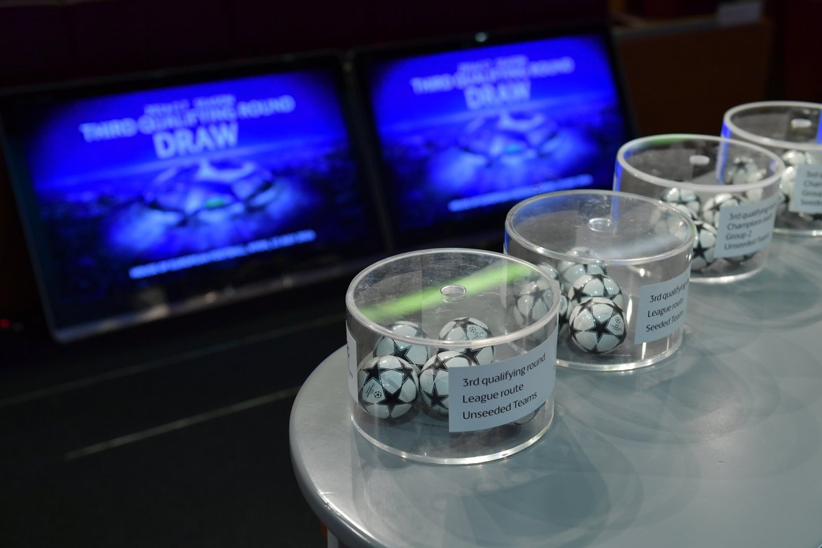 Kết quả bốc thăm vòng loại Champions League