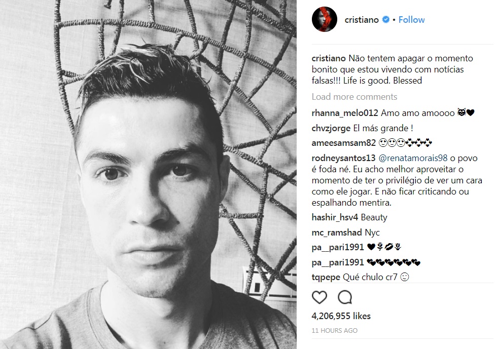 Ronaldo lên tiếng giữa tin đồn thừa nhận trốn thuế - Bóng Đá