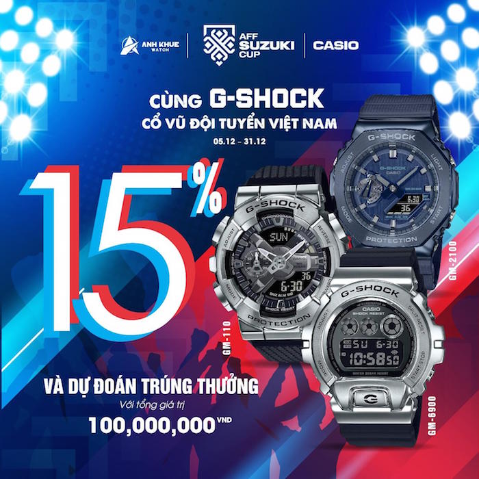 Mua ngay đồng hồ Casio cực chất tại casio.anhkhue.com