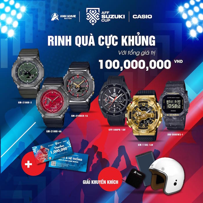 Quà tặng hấp dẫn với tổng giá trị giải thưởng 100.000.000đ