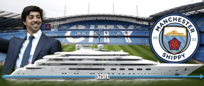 Ông chủ Man City bỏ 500 triệu bảng mua siêu du thuyền - Bóng Đá