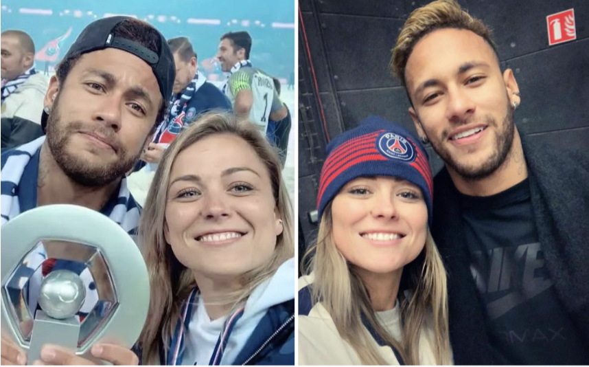 Tình bạn đặc biệt của Neymar và nữ phóng viên - Bóng Đá