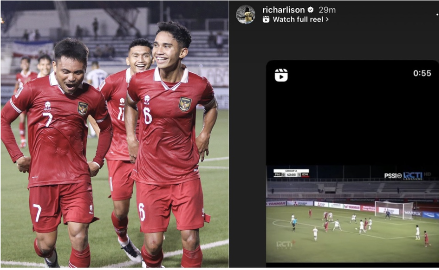 Sao Brazil đăng tải bàn thắng của cầu thủ Indonesia lên Instagram - Bóng Đá