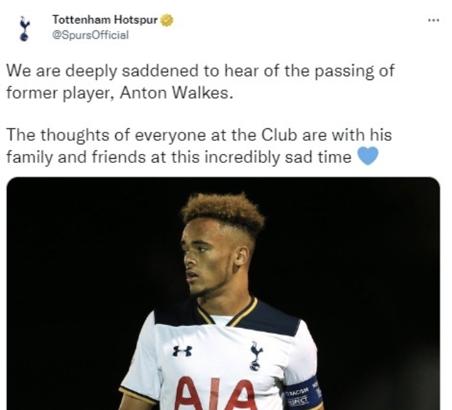 Cựu cầu thủ Tottenham qua đời - Bóng Đá