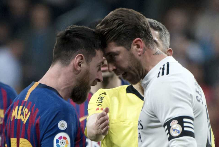 Messi khiến fan sốc với phản ứng bàn thắng của Sergio Ramos - Bóng Đá