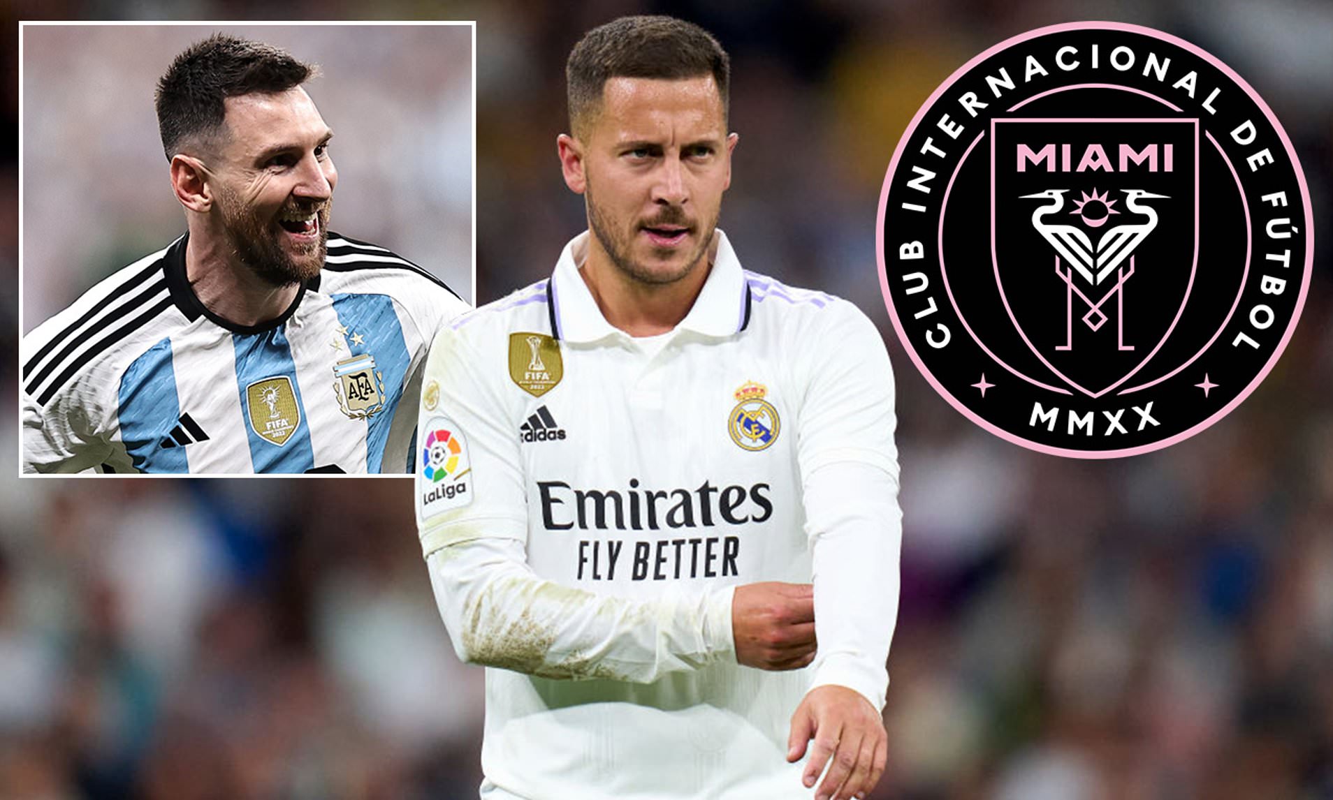 Từ chối Inter Miami, Hazard đối đầu Messi ở MLS? - Bóng Đá