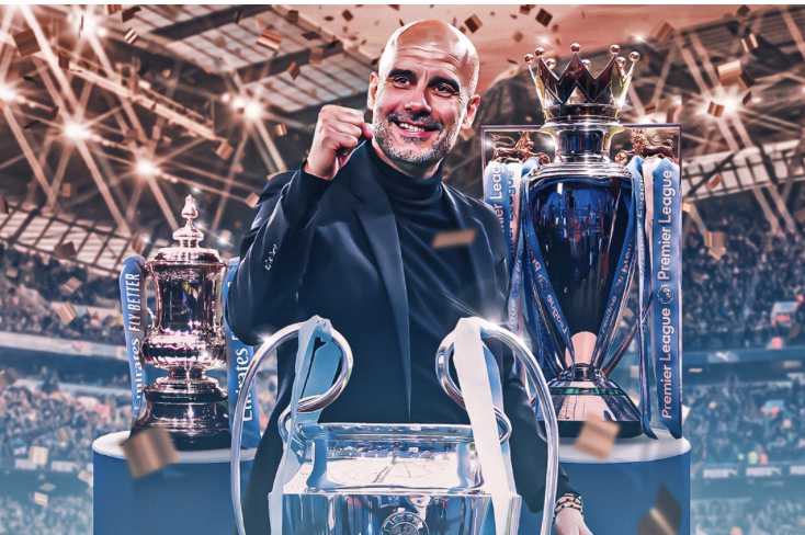 Pep Guardiola thừa nhận Man City khó lòng tái hiện cú ăn ba như mùa giải năm ngoái.