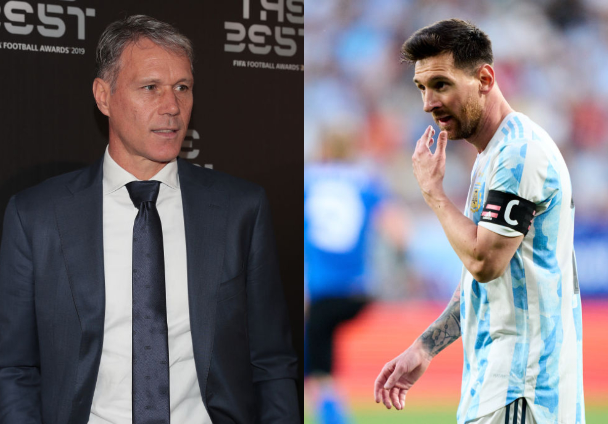 Van Basten gạch tên Messi khỏi top 3 cầu thủ vĩ đại nhất - Bóng Đá