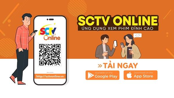 Ứng dụng SCTV Online với giao diện thân thiện
