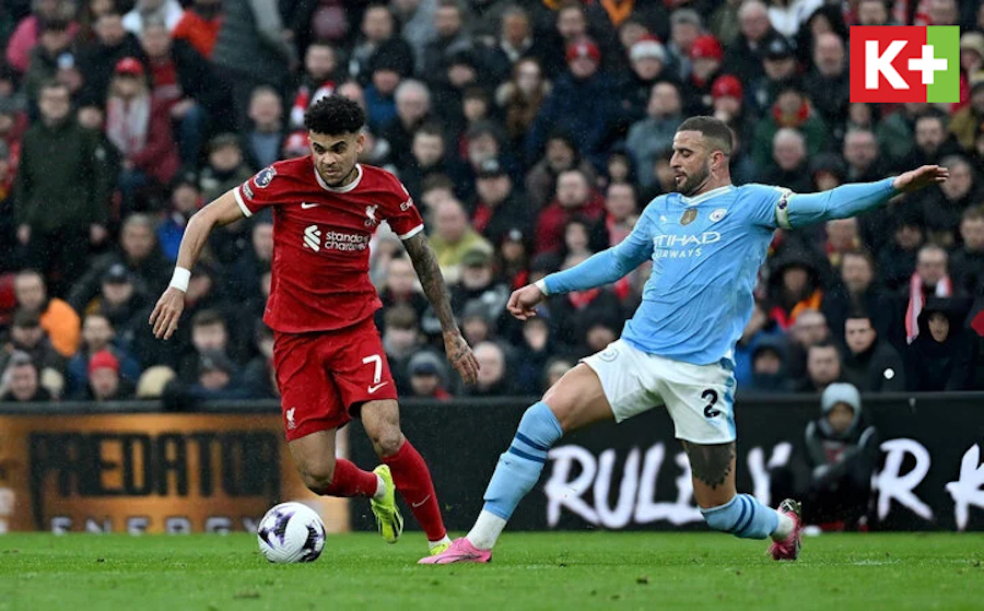 Trận thư hùng kịch tính của Liverpool - Man City.