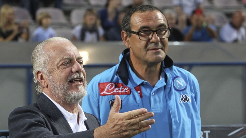 Chủ tịch Napoli nói điều bất ngờ về việc Sarri chuyển đến Juventus - Bóng Đá