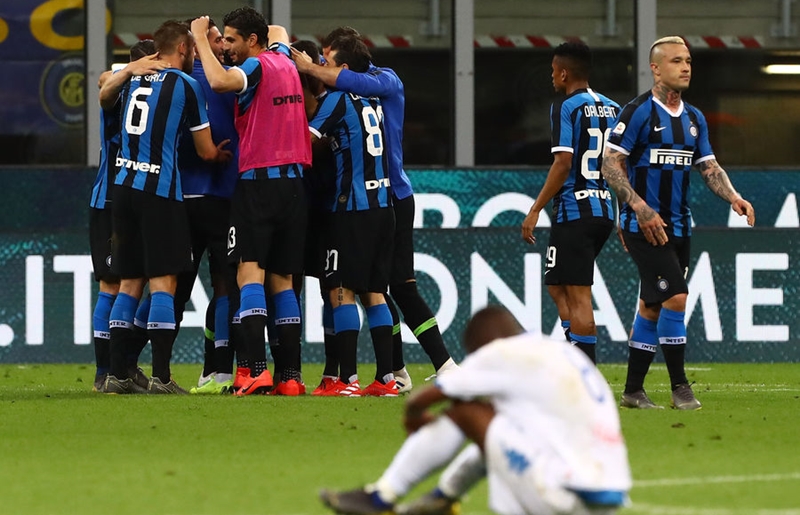 Inter Milan giành vé dự Champions League sau 90 phút siêu kịch tính - Bóng Đá