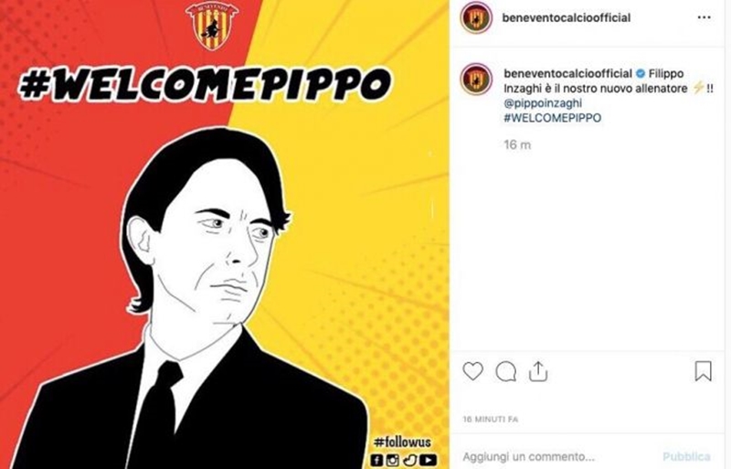 CHÍNH THỨC: Filippo Inzaghi có bến đỗ mới - Bóng Đá