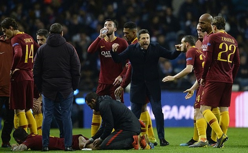 Eusebio Di Francesco và những năm tháng không thể quên với AS Roma - Bóng Đá