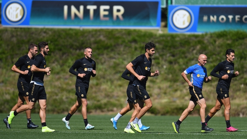 Ảnh Sanchez tập luyện tại Inter Milan - Bóng Đá