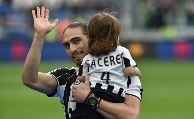 “Mối tình” Juventus – Martin Caceres: Ai rồi cũng khác - Bóng Đá