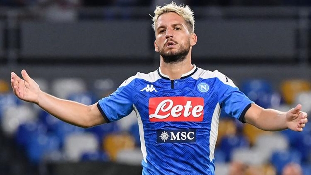 Man Utd, Chelsea nhắm Dries Mertens - Bóng Đá