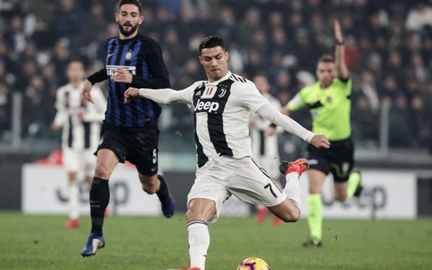 Cột mốc mới cho Ronaldo: Ghi bàn trong 3 trận đầu tiên tại San Siro - Bóng Đá