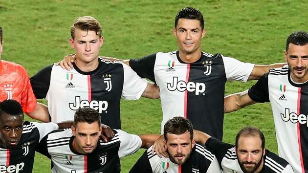 Ronaldo và De Ligt sẵn sàng đấu AC Milan - Bóng Đá