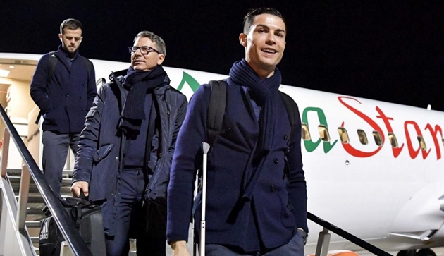Ronaldo rạng rỡ, sẵn sàng giúp Juventus đánh bại Bayer Leverkusen - Bóng Đá