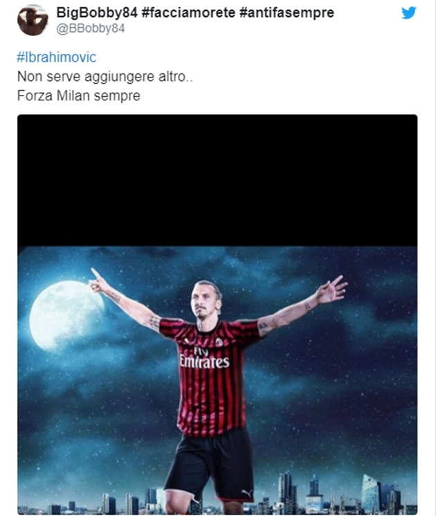 Người hâm mộ phản ứng ra sao khi Ibra trở lại AC Milan? - Bóng Đá